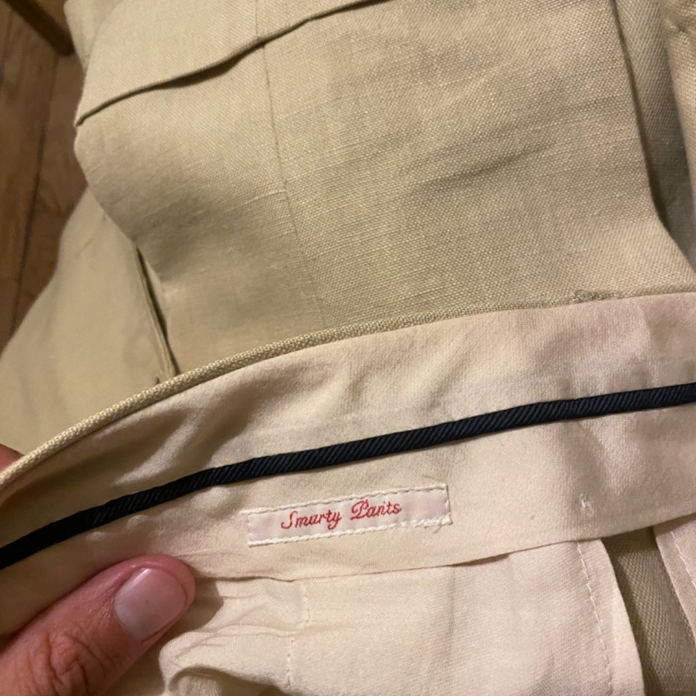 Gant Rugger suit men 40 32 beige summer slim - Picture 5 of 10